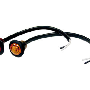 Buyers 5627513 - 0.75 Inch Round Marker Clearance Lights with 3 LEDs