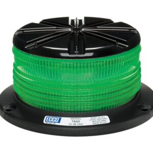 ECCO 7460G - LED Beacon: Profile  12-36VDC  pulse8 flash  green