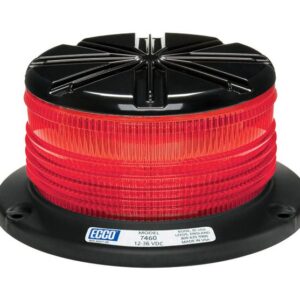 ECCO 7460R - LED Beacon: Profile  12-36VDC  pulse8 flash  red