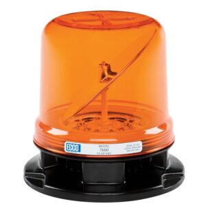 ECCO 7660A - LED Hybrid Beacon: RotoLED  12-24VDC  125RPM  amber