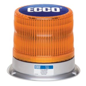 ECCO 7960A - LED Beacon: Pulse  12-24VDC  11 flash patterns  amber