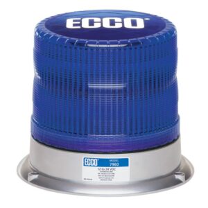 ECCO 7960B - LED Beacon: Pulse  12-24VDC  11 flash patterns  blue