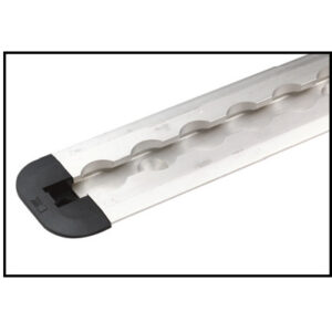 KINEDYNE 8663-4PK - Recessed L Track End Caps (Pack of 4)