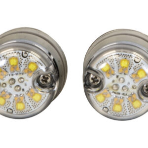 Buyers Products 8891326 – 25 Foot Amber Push On Hideaway Strobe Kit With In Line Flashers With 6 Led