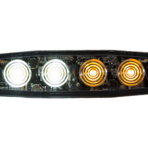 Buyers Products 8892242 – Ultra Thin 4.5 Inch Amber/clear Led Strobe Light