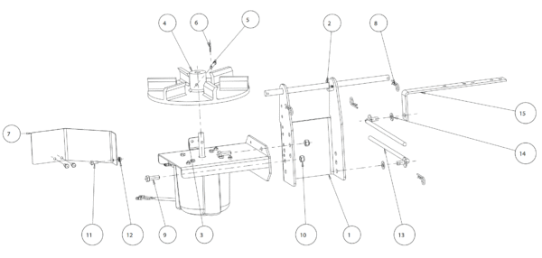 9035101 Spinner Frame (Pre 2018) Diagram