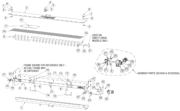 92421SSA Assembly With Ball Valve (2014+) Diagram