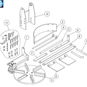 92430SSA Hardware Kit Diagram