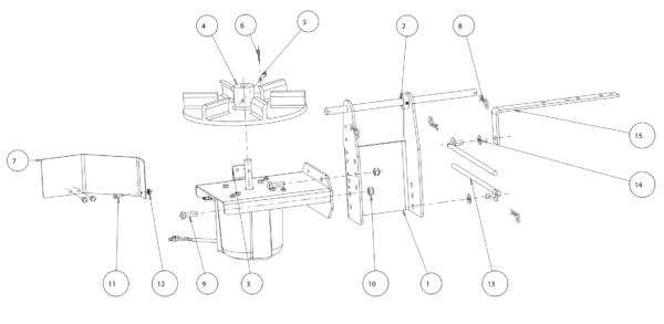 92440SSA Spinner Frame (Pre 2018) Diagram