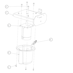 92441SSA Spinner Motor Assembly (Pre-2018) Diagram