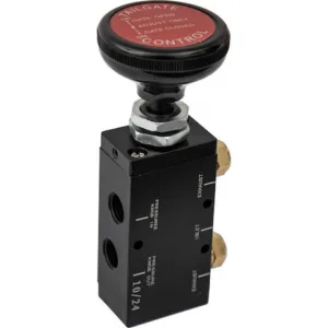 Buyers Products Bav015 – 4 Way 3 Position Manual Air Valve With 1/4 Inch Npt Ports