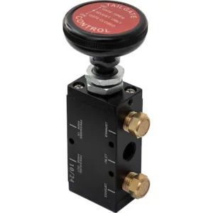 Buyers Products Bav015 – 4 Way 3 Position Manual Air Valve With 1/4 Inch Npt Ports