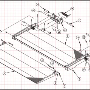 LRST40 Platform Torsion Spring Assist Assembly Diagram