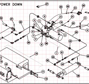 LRST40 Pump Assembly-Toggle And Push-Button Control Diagram
