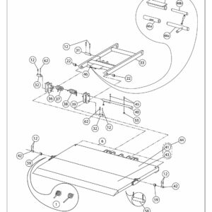 Anthony AST / ASTL / ATU Platform Service Parts Diagram