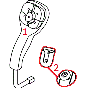 ATV Power-V XT Controller Handle Diagram