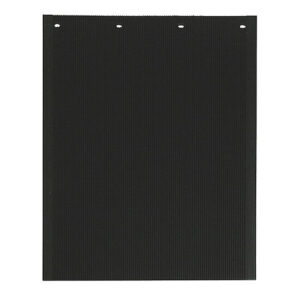 Buyers B30PSRPB - Spray Reducing Grooved Black Polymer Mudflaps (24 In x 30 In)