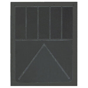 Buyers B30SRP - Heavy Anti-Spray Black Rubber Mudflaps (24 In x 30 In)