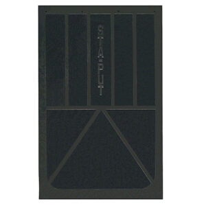 Buyers B36SPP - Solid Black Rubber Mudflaps (24 In x 36 In)