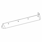 BOSS BAL08859-03 - 8'2" Power-V/V-XT Driver Side Formed Cutting Edge Half