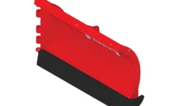 BOSS BAL16000 - 7'6'' Flat Top Power-V Driver Side Blade With Edge Assembly