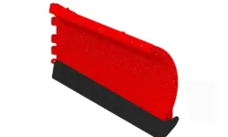 BOSS BAL16004 - 8'2'' V-XT Driver Side Steel Blade With Edge Assembly