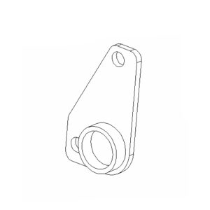 BOSS BAR08039-03 - Passenger Side Trip-Edge Wing Extension Bracket