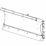 BOSS BAR09814 - 9 Foot 2 Inch Poly RT3 FCE Right Blade Half With Edge