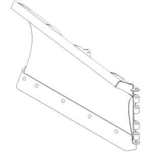BOSS BAR16015 - 9 Foot 2 Inch XT RT3 Right Blade Half With Edge (2009+)
