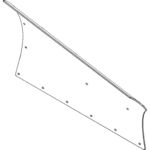 BOSS BAR18091 - 9 Foot 2 Inch Passenger Side DXT Poly Blade Skin