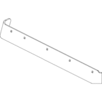 BOSS BAR18155-03 - 9 Foot 2 Inch DXT Passenger Side Formed Cutting Edge Half