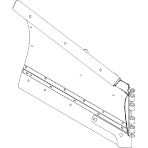 BOSS BAR18195 - 9 Foot 2 Inch Stainless Steel DXT RT3 Blade Half With Edge