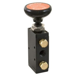 Buyers BAV015 - 4-Way 3-Position Manual Air Valve With Five 1/4 Inch NPT Ports