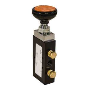 Buyers BAV020 - 4-Way 3-Position Manual Air Valve With Five 1/4 Inch NPT Ports