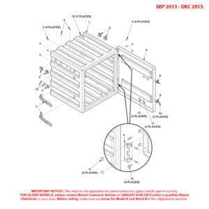 Maxon BRMSD (Sep 2013 - Dec 2015) Battery Box Diagram