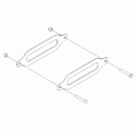 BOSS BXP16660 - BXP Wing Wear Plate Kit
