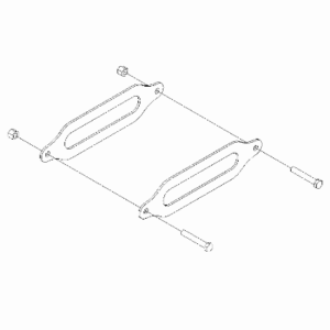 BOSS BXP16660 - BXP Wing Wear Plate Kit