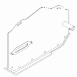 BOSS BXP16750 - Passenger Side Box Plow Wing Assembly With Shoe
