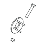 BOSS BXP16935 - Loader Wing Arm Bushing Kit