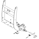 BOSS CPA09598 - HTX RT3 Coupler Assembly (With Pins Only)