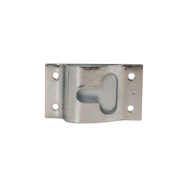 4 Inch Door Hold Back Keeper Only - Zinc Plated