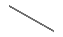 BOSS DPS21387 - Exact Path 2.5/6.0 Drop Spreader Baffle Clamp Plate
