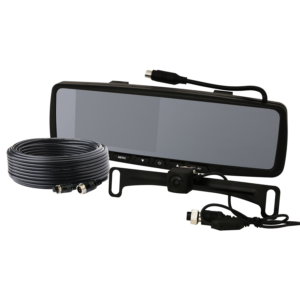 ECCO EC4210B-K - Camera Kit: Gemineye  4.3" LCD Rear View Mirror  color  audio  expandable up to 2 cameras  12-24VDC (includes EC4210B-M  EC2026-C  and  ECTC20-4)