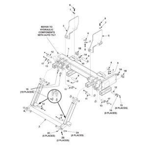 Maxon GPC (Oct 2012 - Nov 2018) GPC-44 Main Assembly Diagram