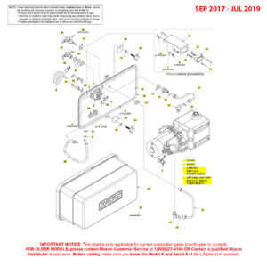Maxon GPT (Sep 2017 - Jul 2019) Pump Assembly Diagram