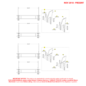 Maxon GPT-4 And GPT-5 (Nov 2018 - Present) Mounting Plates Diagram