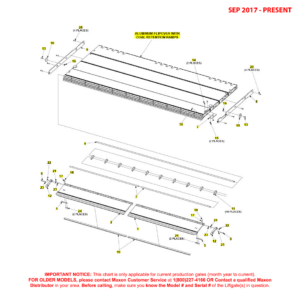 Maxon GPTLR-44 And GPTLR-55 (Sep 2017 - Present) Aluminum Flipover With Dual Retention Ramps