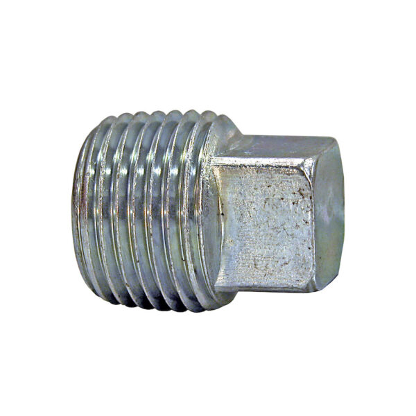 Buyers H3179X8 - Square Head Plug 1/2 Inch Male Pipe Thread