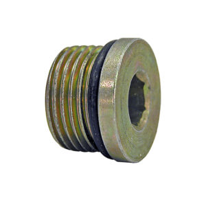 Buyers H7238X2 - Straight Thread O-Ring Hex Socket Plug 1/8 Inch Port Size
