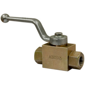 Buyers HBVS025 - 1/4 Inch NPTF 2-Port High Pressure Ball Valve